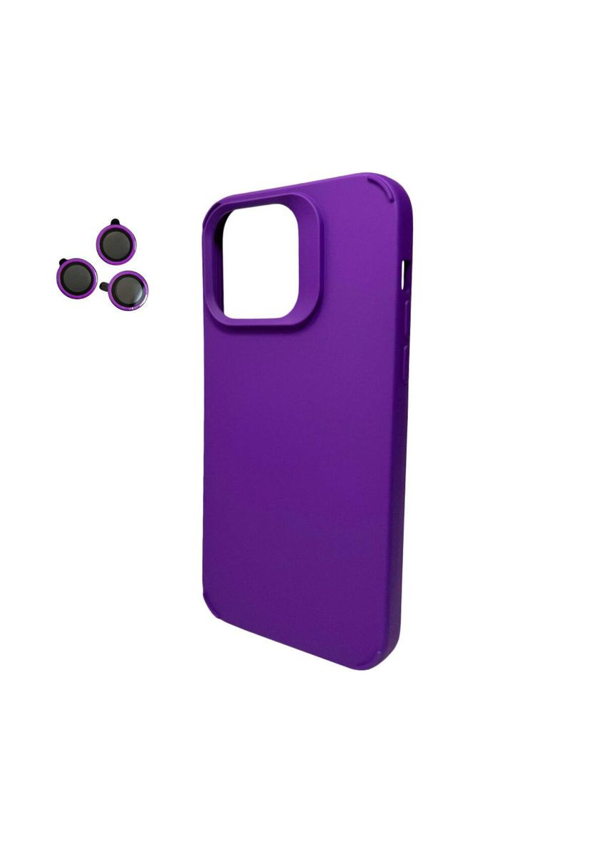 Чехол Silky Cam Protect для iPhone 15 Deep Purple Cosmic (317631427)