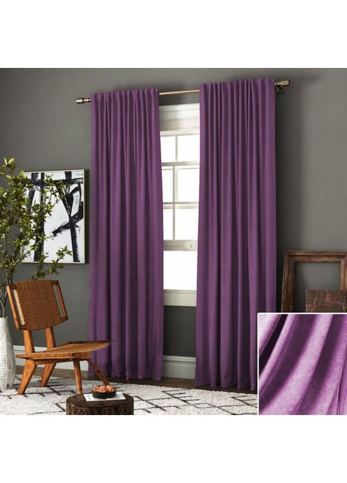 Штора Мікровелюр 1шт 100х240 No Brand (353829733)