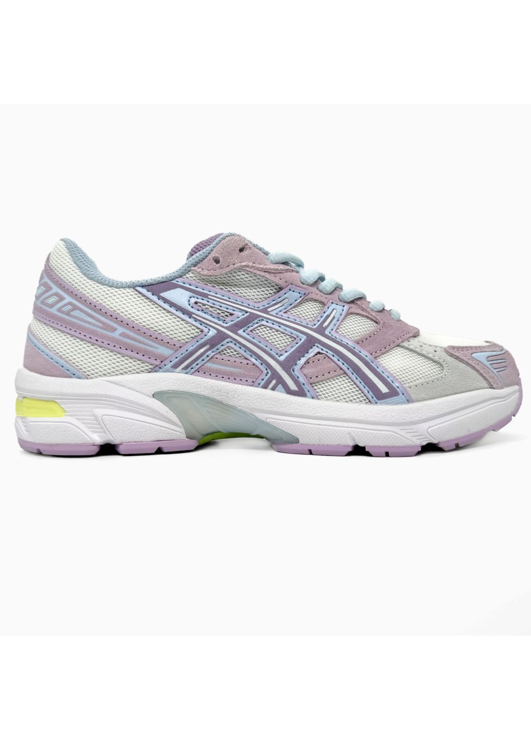 Рожеві Осінні кросівки чоловічі asics gel-1130 white / pink / blue асікс гель 1130 No Brand