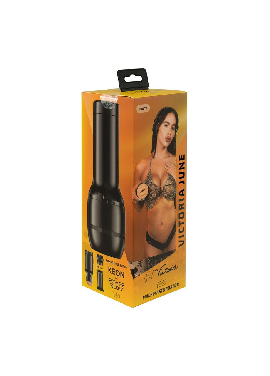 Мастурбатор Feel Victoria June Mouth Stroker PBC совместим с PowerBlow и Keon Kiiroo (303893775)
