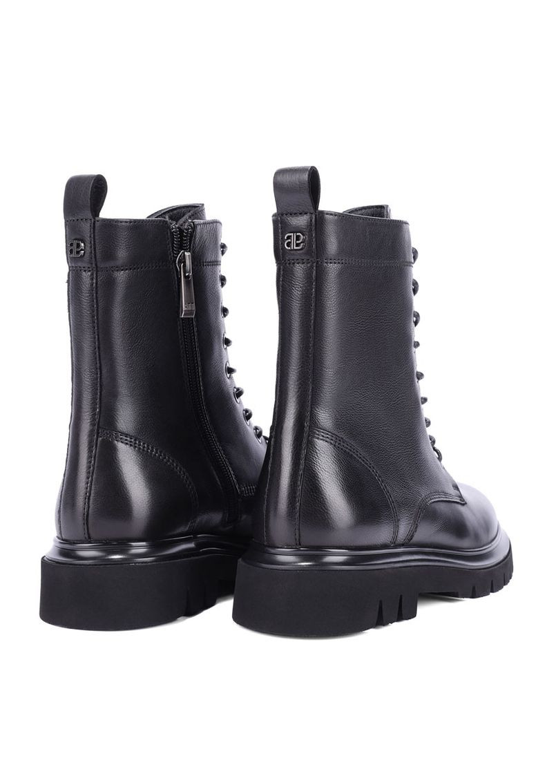 Жіночі Черевики AT0146R-793-777 Чорний Шкіра Attizzare (368754181)