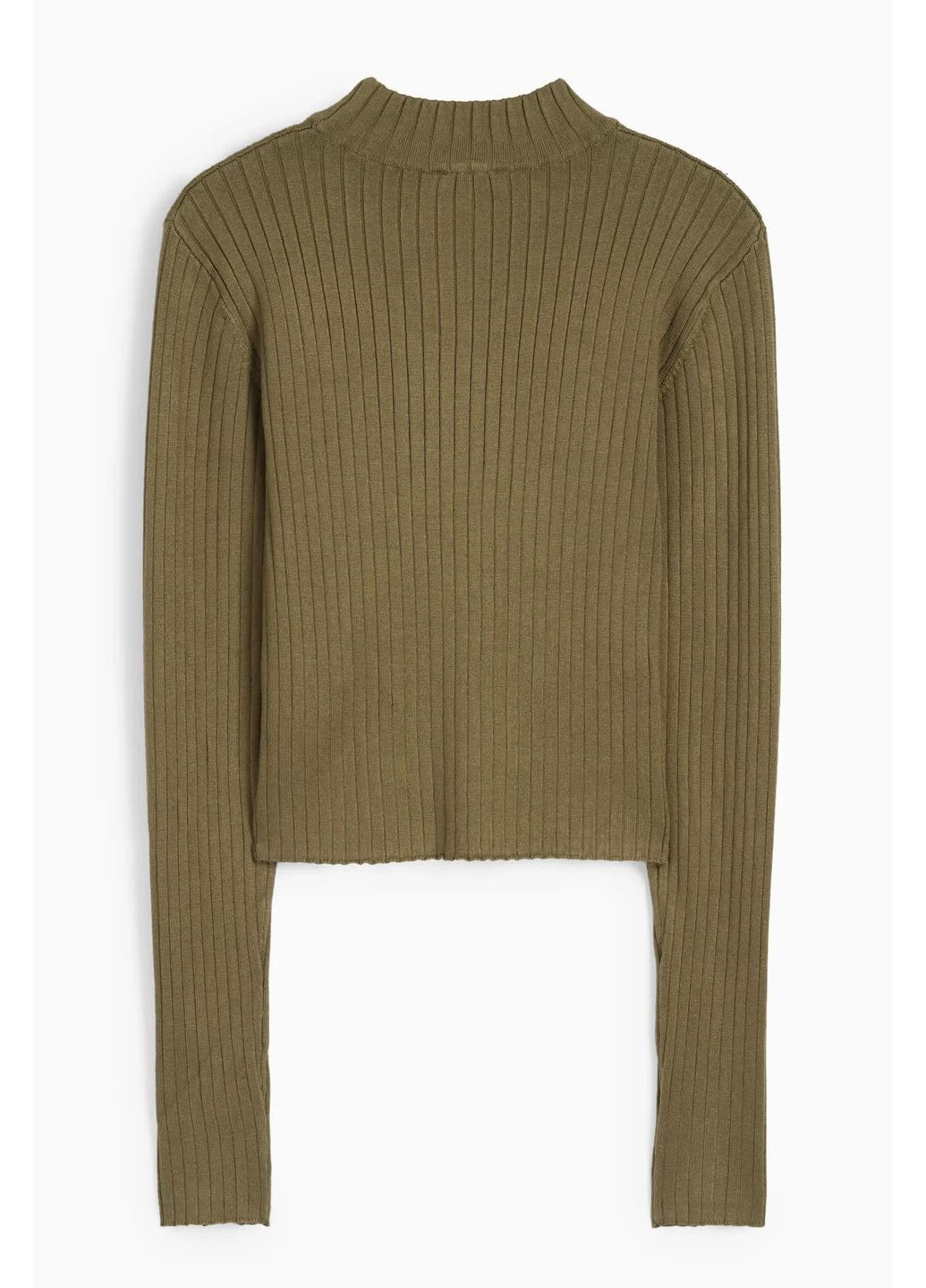 Оливковый (хаки) демисезонный свитер C&A