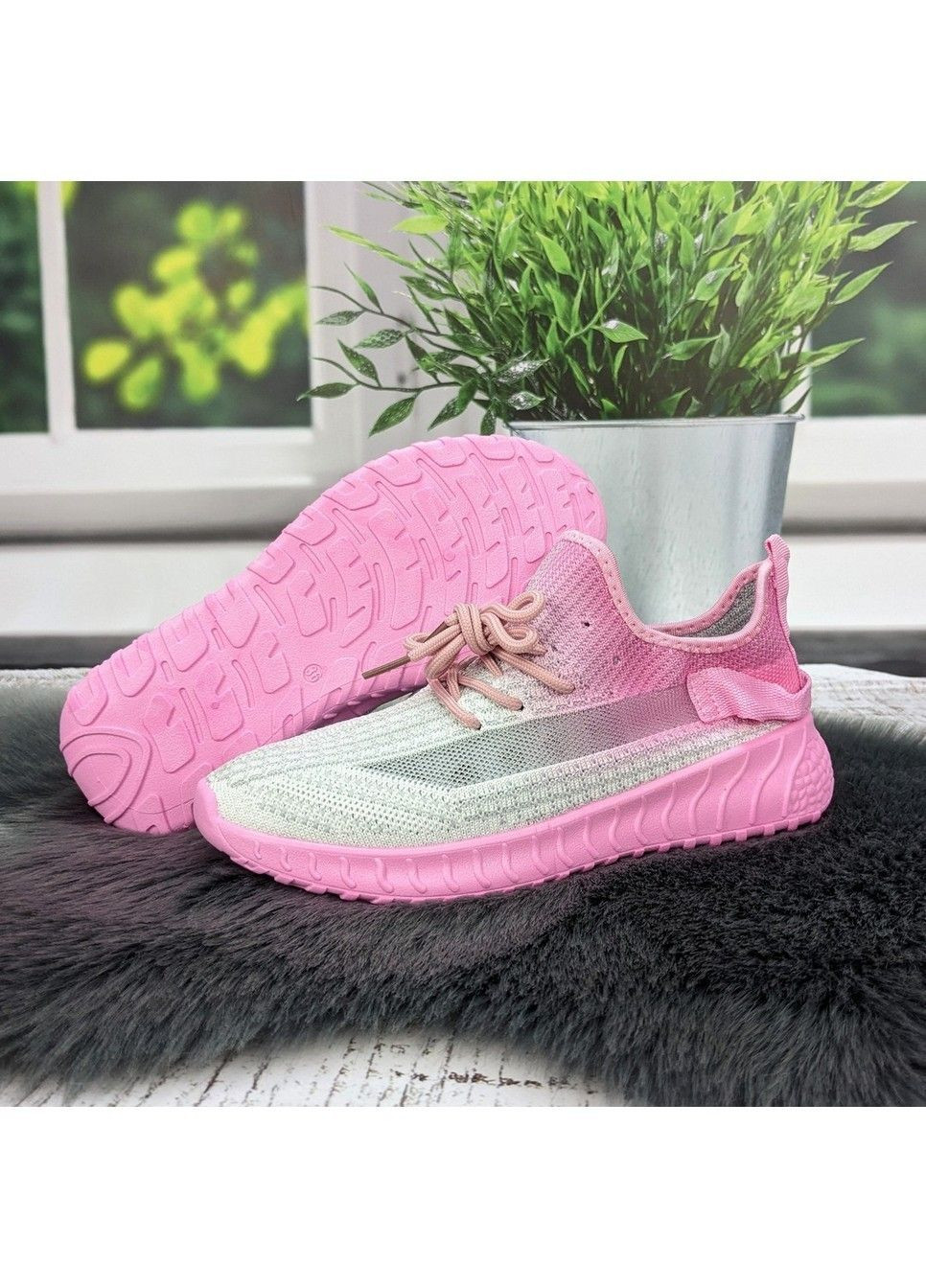 Кросівки жіночі текстильні FDEK рожеві демісезони (342322614)