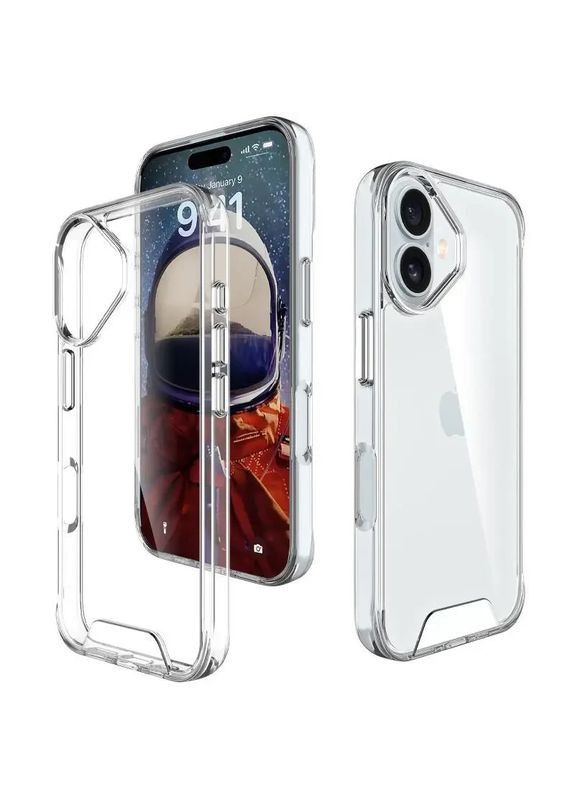 Чехол TPU Space Case transparent для Apple iPhone 17 (6.3") ( ) Epik (369931586)