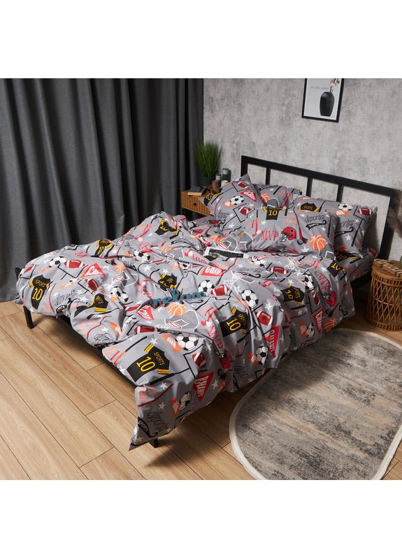 Комплект постельного белья Бязь Gold Люкс King Size 220x240 наволочки 2х40х60 (MS-820008890) Moon&Star Champion’s Rest (356113290)