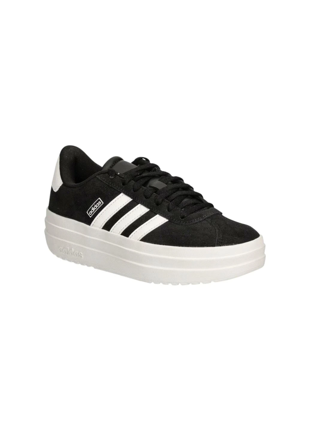 Кроссовки VL Court Bold - 38.5 adidas чёрные всесезоны (398336762)