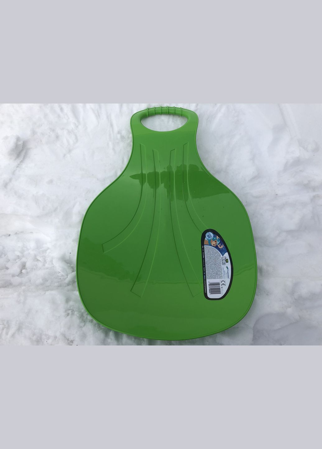 Зимові санки-лопата KID 2, зелені Prosperplast (329407927)