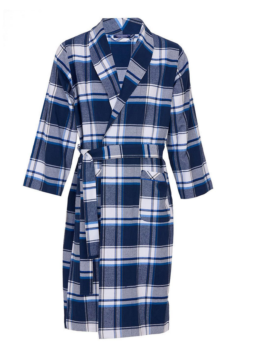 Халат мужской 3144 теплый домашний халат из мягкого хлопка, премиум комфорт зимняя коллекция подарок Cyberjammies Frosty (368558980)