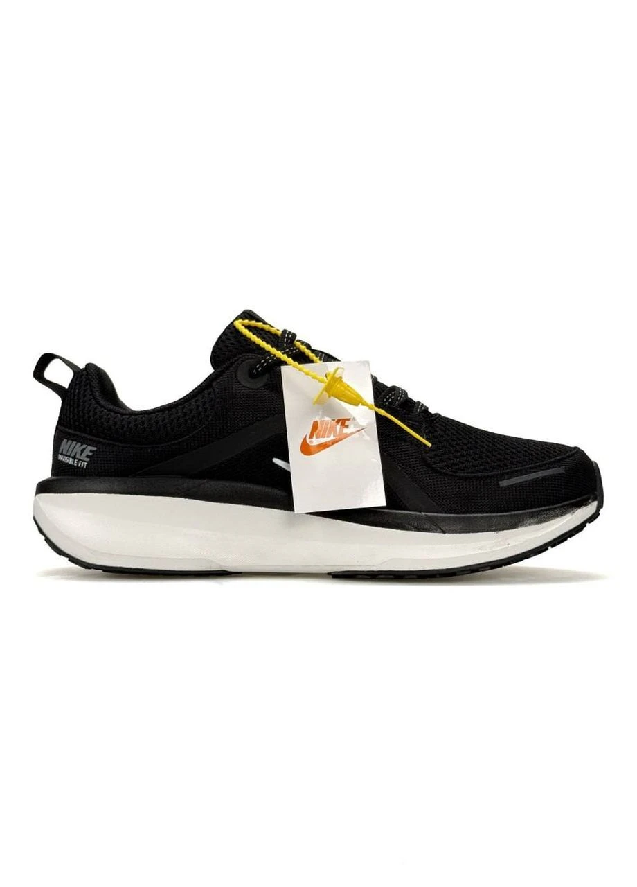 Черно-белые мужские кроссовки winflo 11 black No Brand