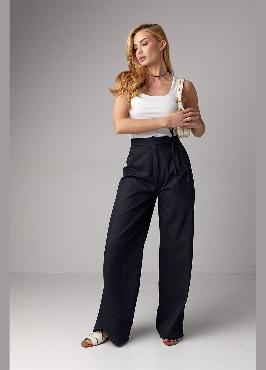 Жіночі класичні штани в ялинку Lurex (293814169)