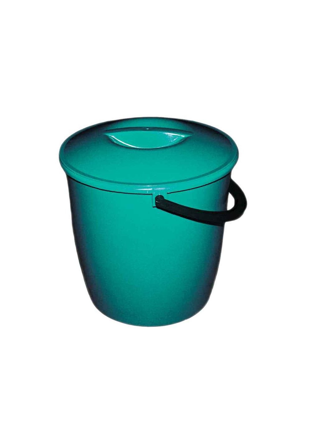 Ведро 10л пищев. с бирюзовой крышкой МЕД (357219546)