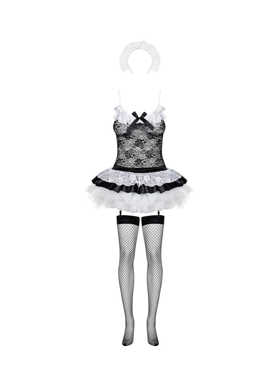 Housemaid 5 pcs costume S/M Obsessive (303881501)