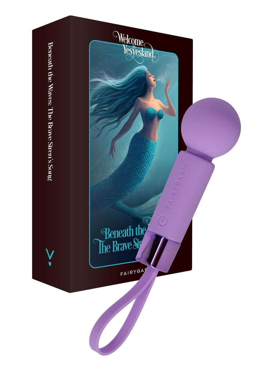 Мінівібромасажер FairyGasm Pearlstasy violet No Brand (303908668)