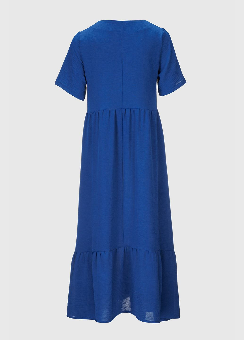 Синее повседневный платье On mee однотонное
