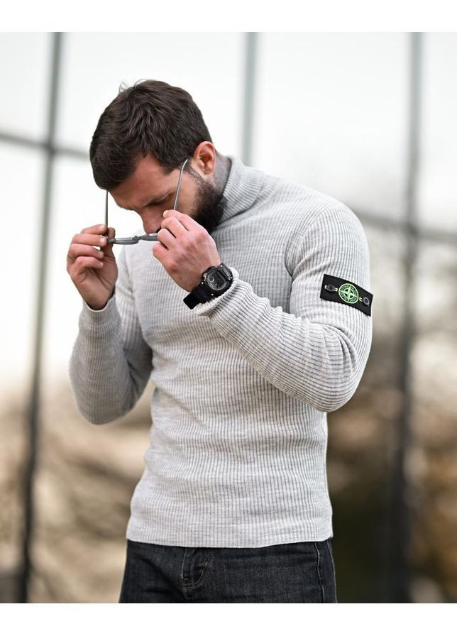 Светло-серый гольф stone grey (372045767)