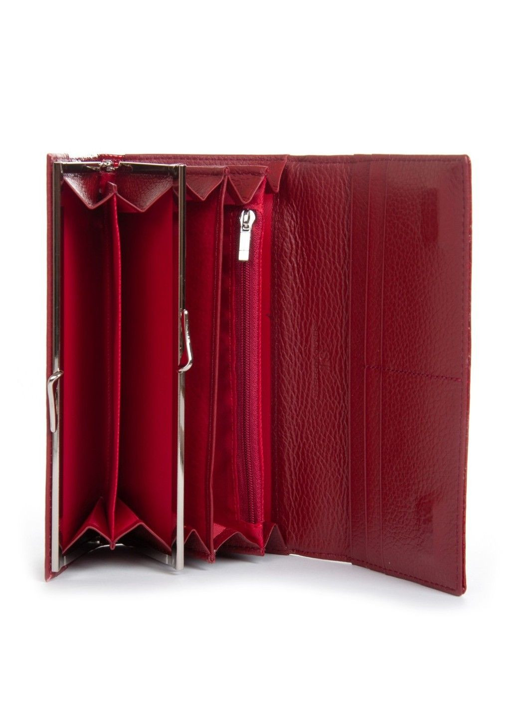 Женский кожаный лаковый кошелек SERGIO TORRETTI FEW1-V-2 red ST (360751415)