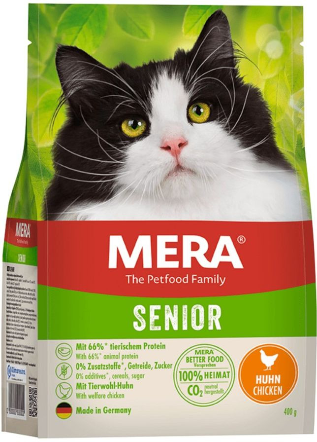 Сухий корм для котів Cats Senior (Huhn) 400 г (4025877388149) Mera (364788469)