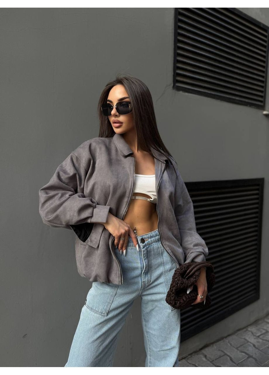 Бомбер жіночий на підкладці Style Point пілот (авіатор) на блискавці (361057004)