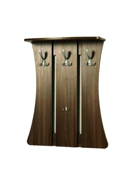 Вішалка-щит для одягу з дерева Кафрин капучино (ВЛТ-000809) No Brand (327868649)