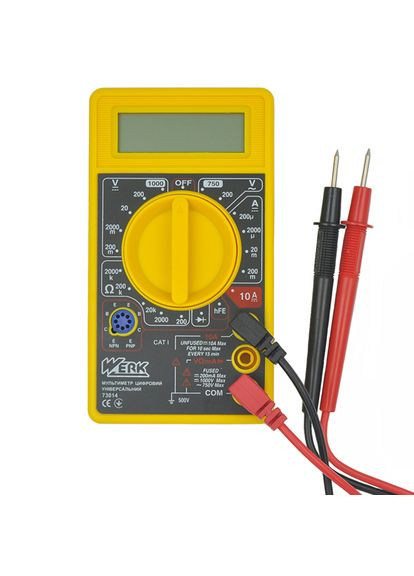 Мультиметр цыфровой 73014 (129982) Werk (315486932)