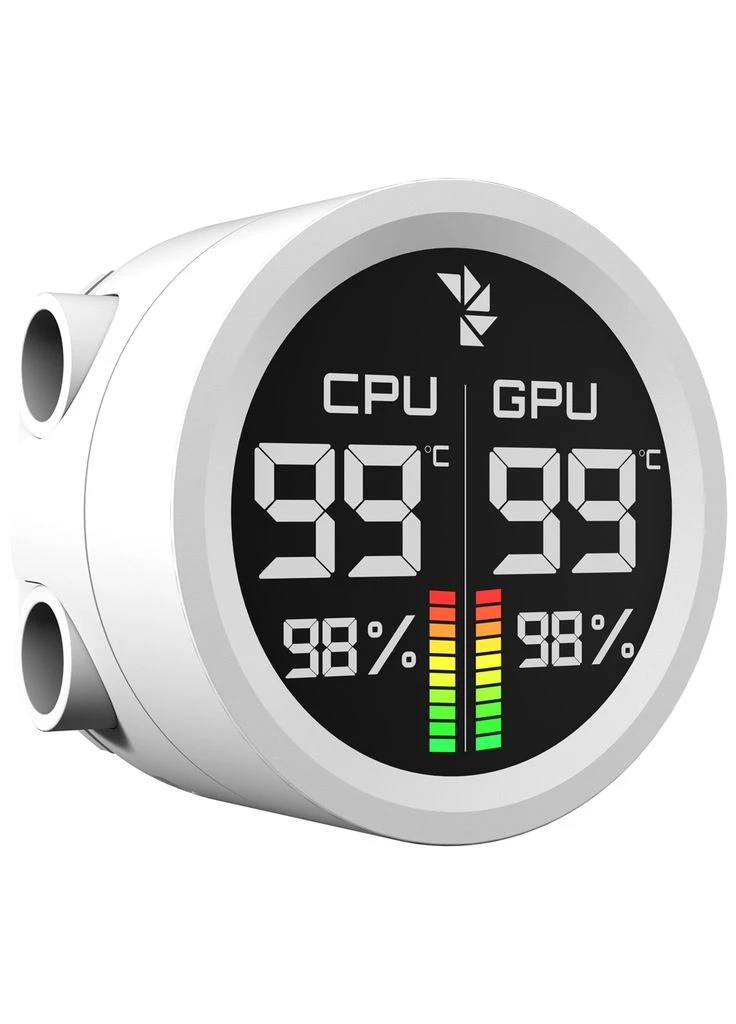 Система водяного охолодження Abyss L360R Digi White (ACLA-AD36117.21) Aerocool (402382630)