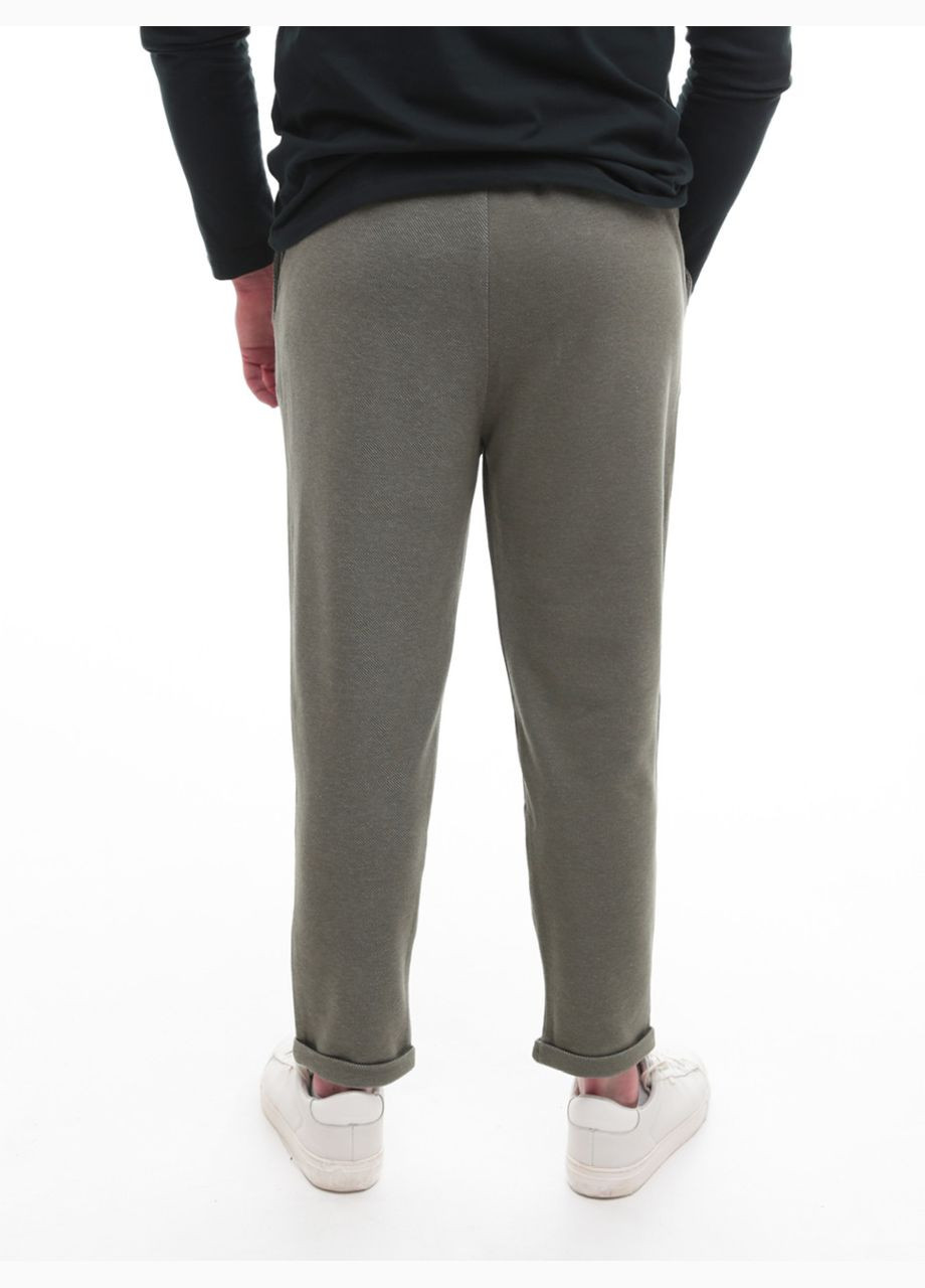 Хаки повседневный демисезонные каррот брюки JEANSclub