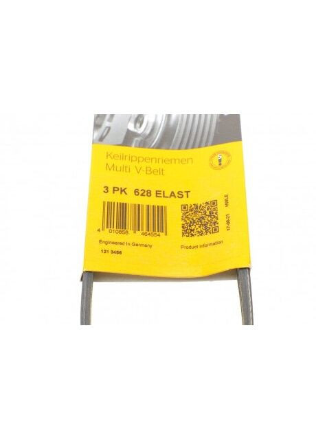 Поликлиновой ремень (Пр-во) 3PK628ELAST ContiTech (366206711)