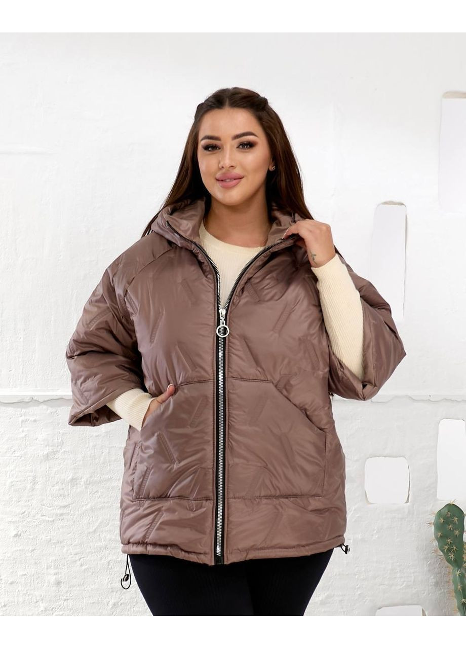 Жіноча жилетка вільного крою прикрашена стразами No Brand (362151743)