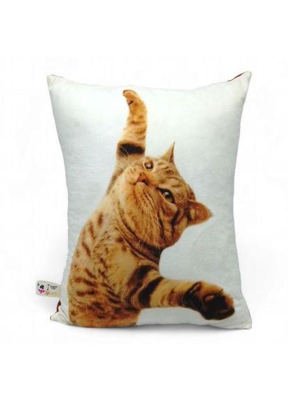 Декоративна подушка "Кіт летящий" 40х50 Селена (366018327)
