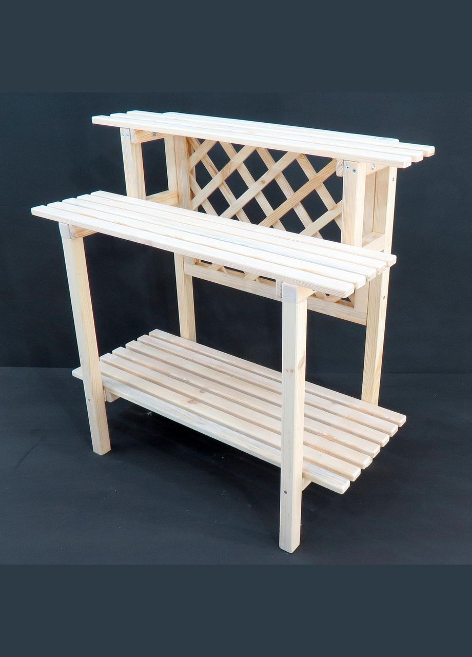 Подставка для цветов из дерева Барселуш бланже (ЦВТ-008401) No Brand (328227204)