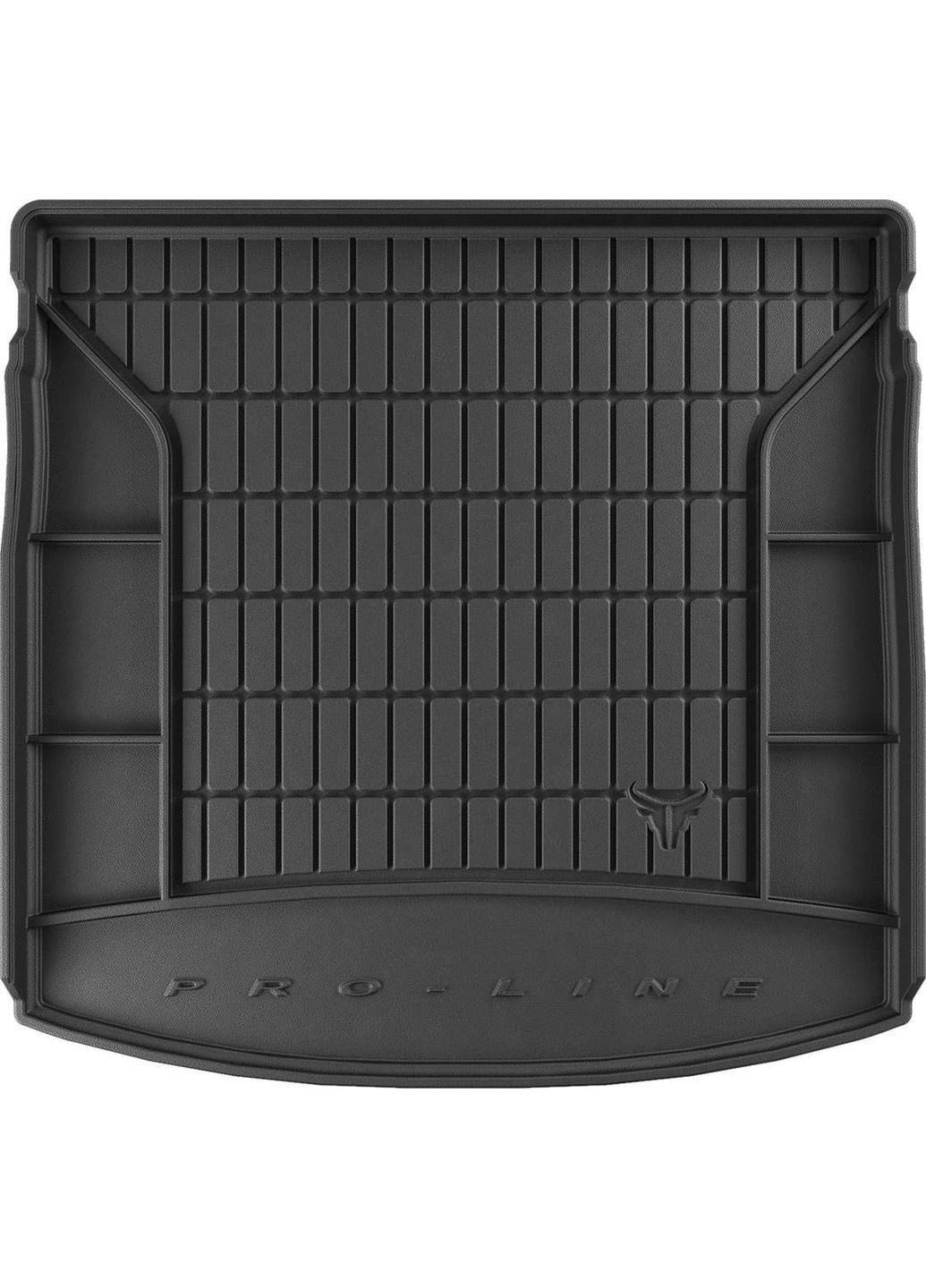 Резиновый коврик в багажник Pro-Line для Seat Leon (mkIII) 2012-2020 (универсал) (верхний Frogum (361235725)