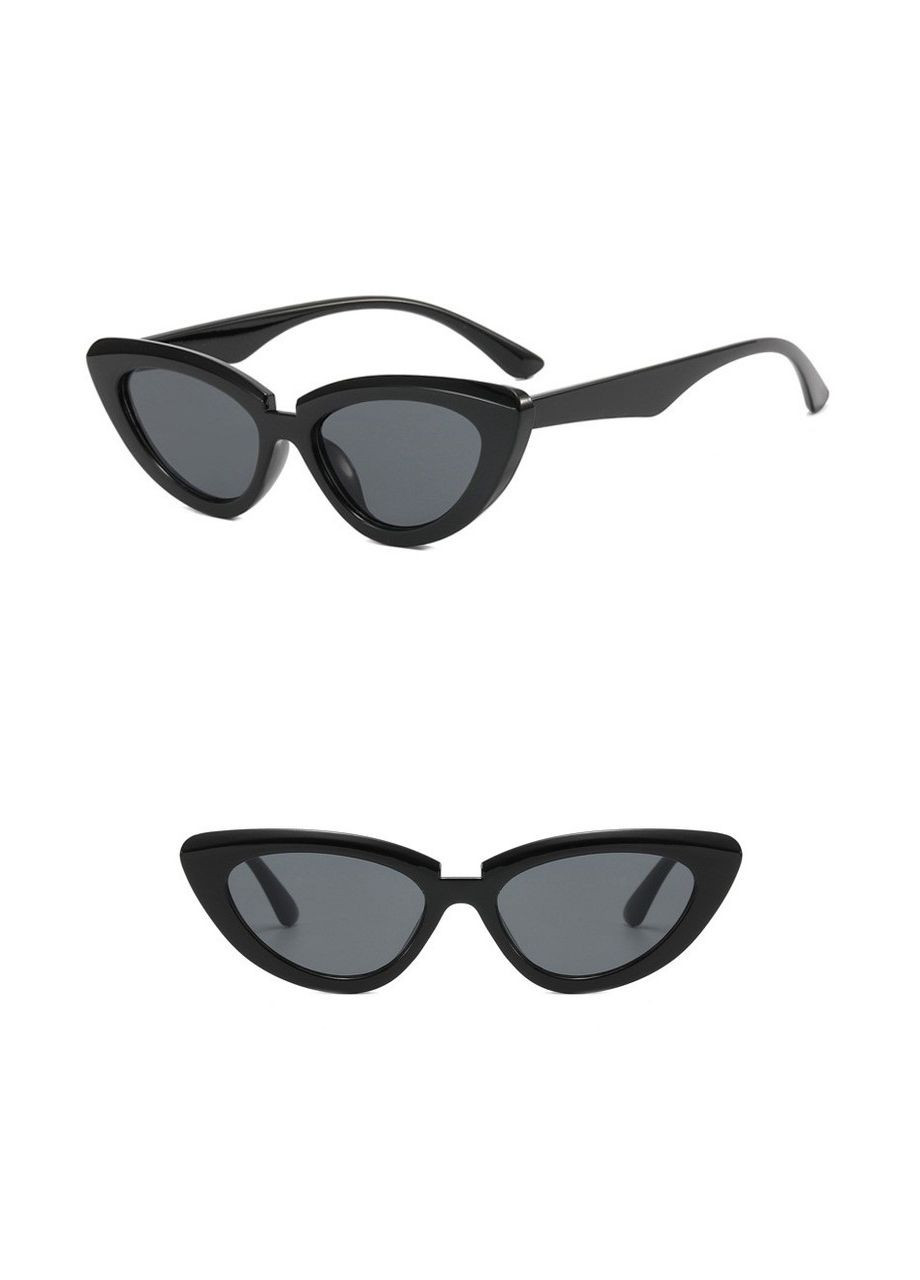 Трендові сонцезахисні окуляри чорний (4-131) No Brand (313286237)