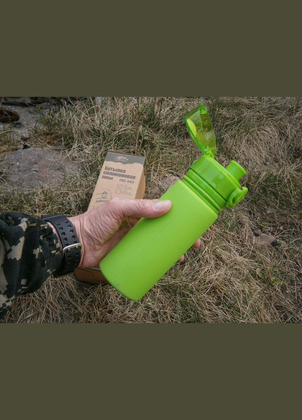 Фляга - пляшка силиконової TRC-093 500 мл Tramp (302391683)