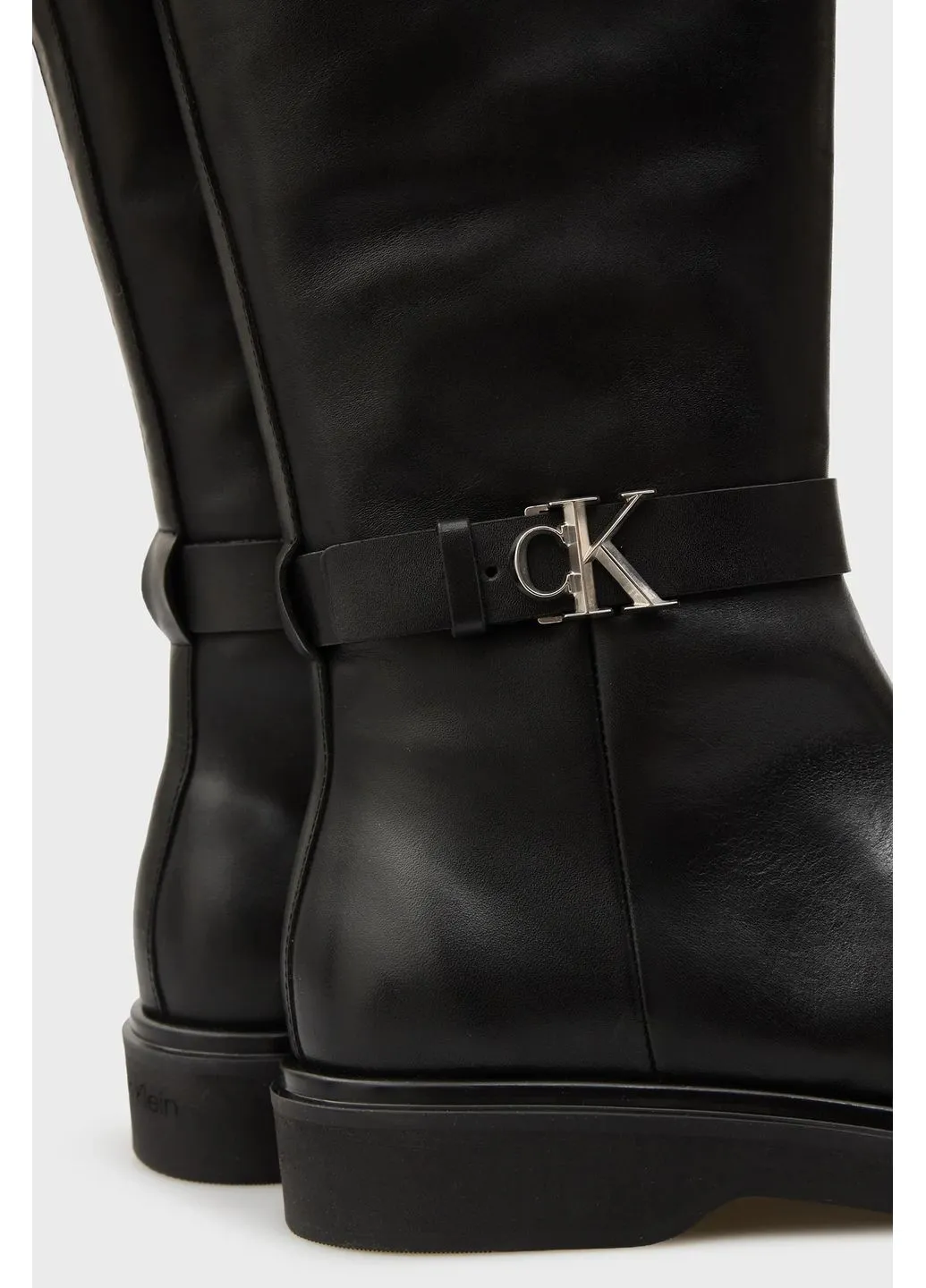 Зимние сапоги Calvin Klein с логотипом, с пряжкой