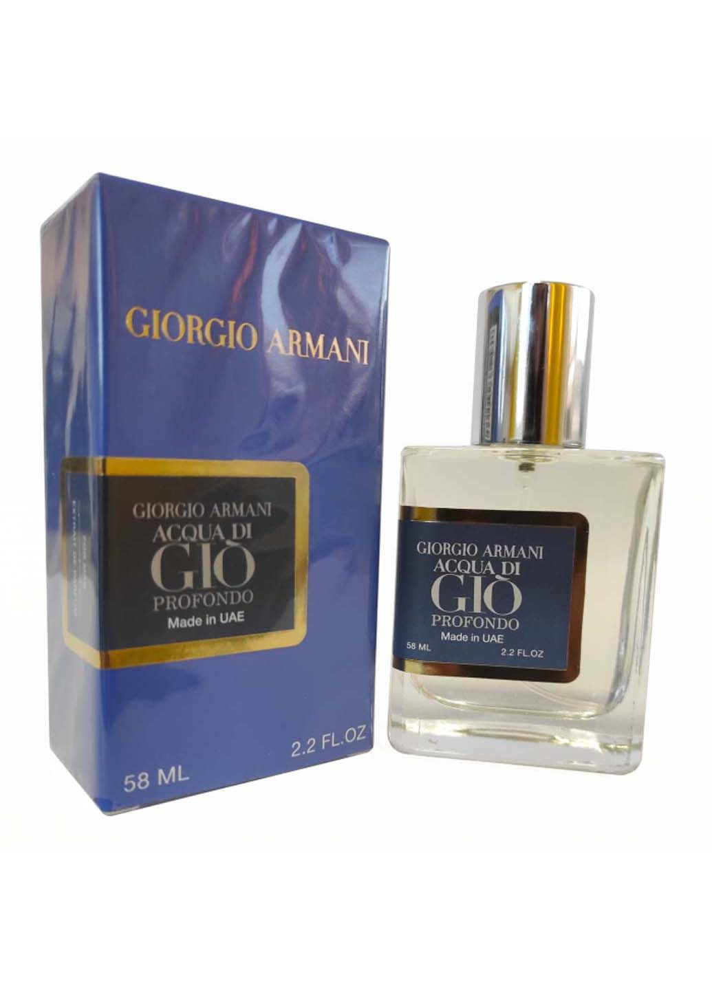 Парфюм Acqua di Gio Profondo мужской - Tester 58ml No Brand (298401394)