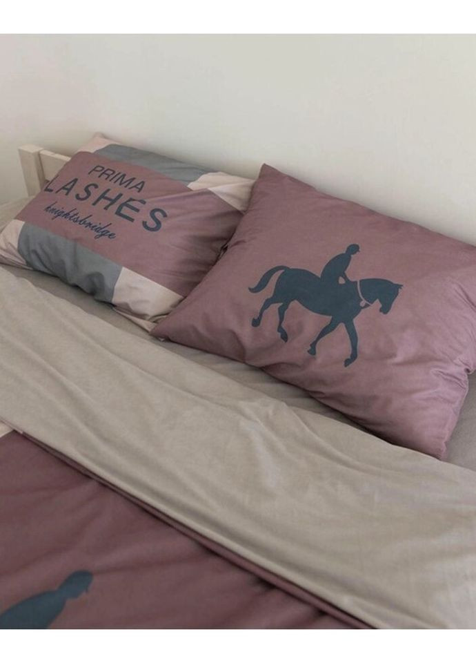 Постельное белье евро Home 20892 200х220 см DUSHKA (327790651)