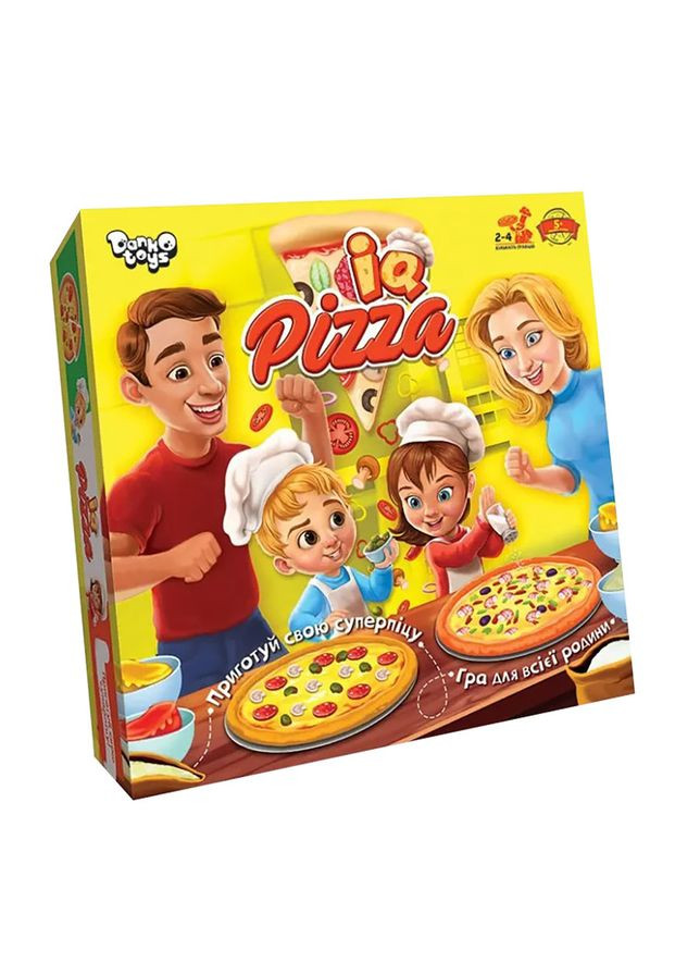 Семейная настольная игра "IQ Pizza" G-IP-01U укр. языке Danko Toys (363266678)