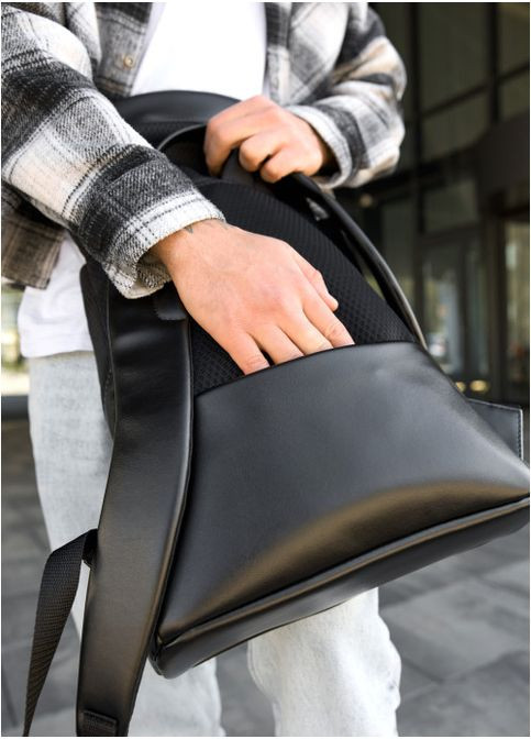 Мужской рюкзак с карманом для ноутбука Черный (5020311437) Sambag (361244836)