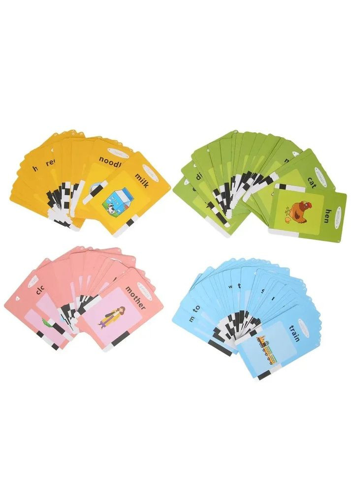 Говорячі навчальні картки англійською мовою для дітей 2–8 років | Інтерактивна Монтессорі іграшка з озвученням 224 слів | China (354827628)