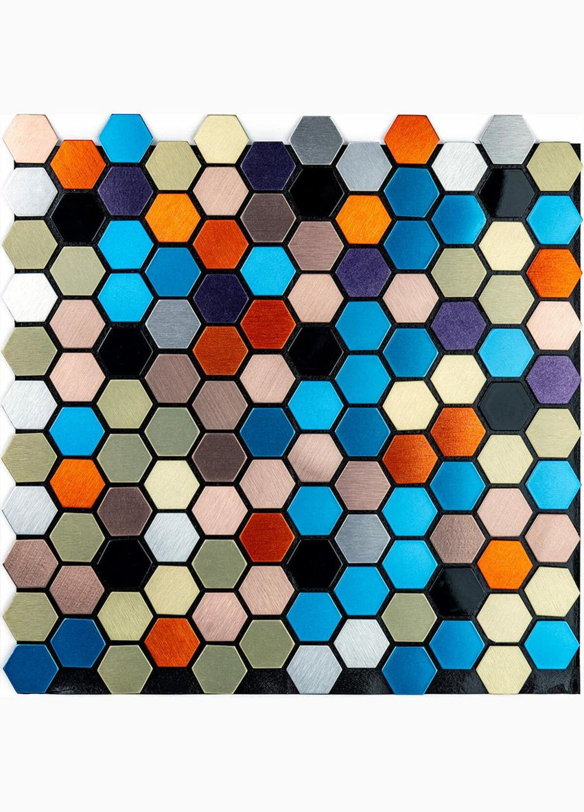 Самоклеящаяся алюминиевая плитка 300х300х3мм SW00001932 Sticker Wall (300372567)