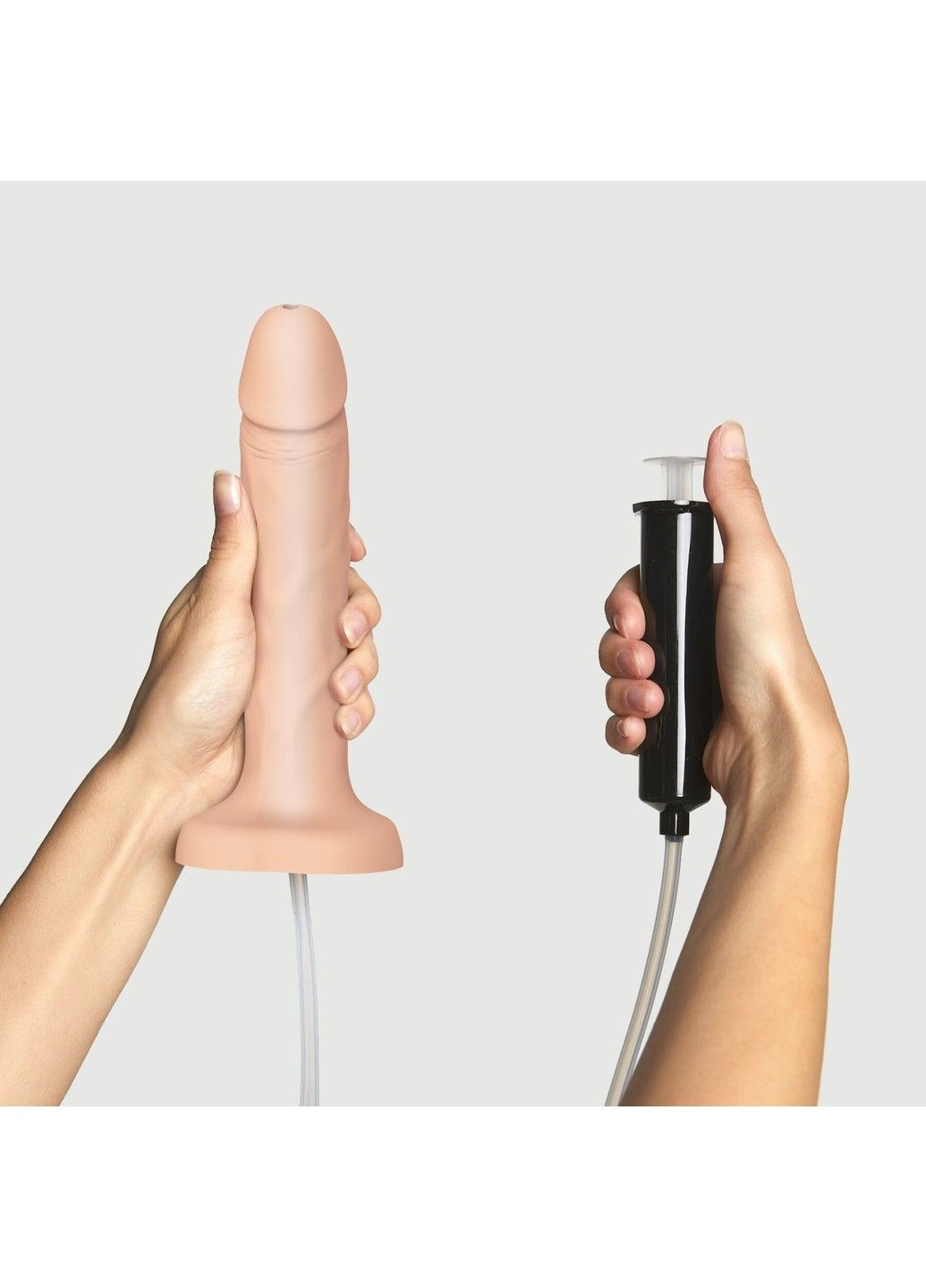 Фалоімітатор що кінчає Squirting Cum Dildo Realistic Vanilla Strap-On-Me (316252571)