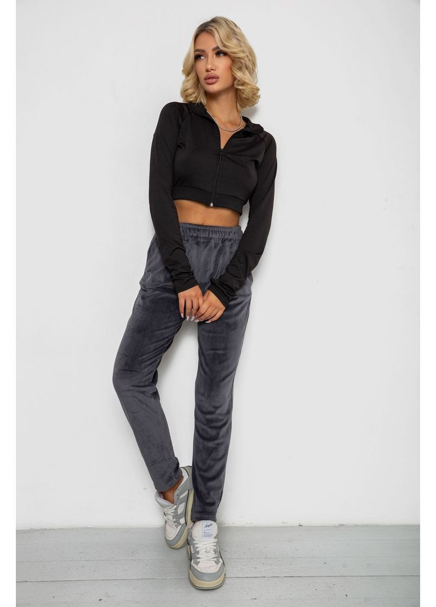 Спортивні штани велюрові жіночі на флісі Ager 238R350 (357234455)