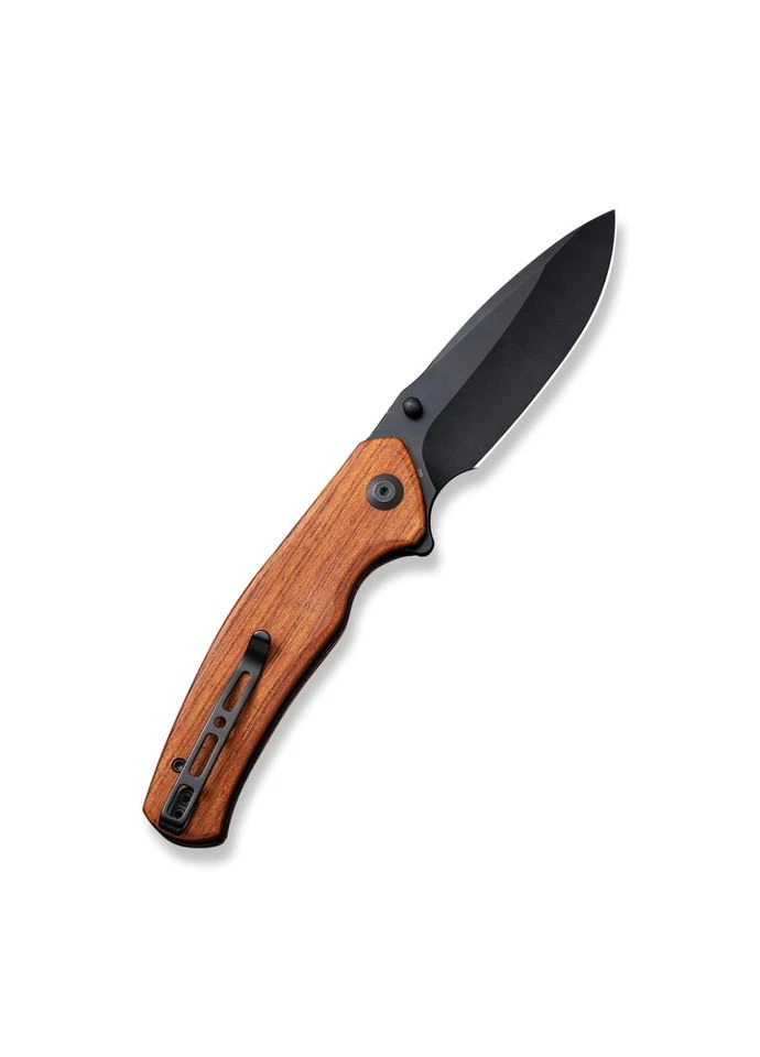 Нож складной Slashkin S20066-4, EDC нож, клинок D2, твердость 59-61 HRC, 108.8 г, натуральная древесина рукояти SENCUT (395601249)
