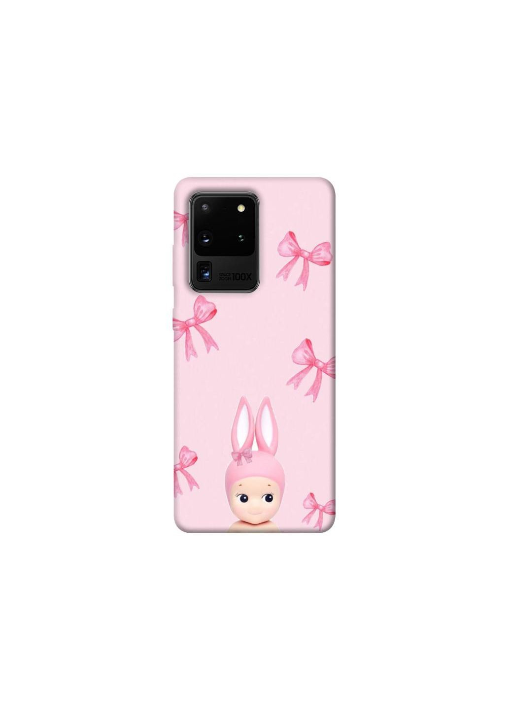 Чохол на Samsung Galaxy S20 Ultra Ribbon Bunny Frontalka (352209550)