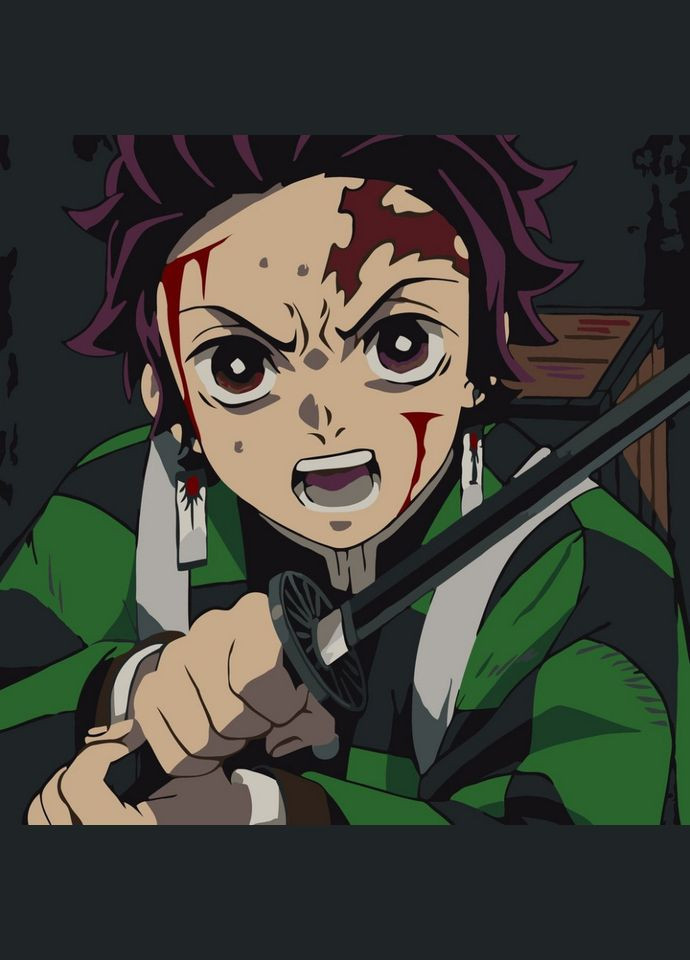 Картина за номерами "Клинок" AS2001 30х30 см Art Story (300173728)