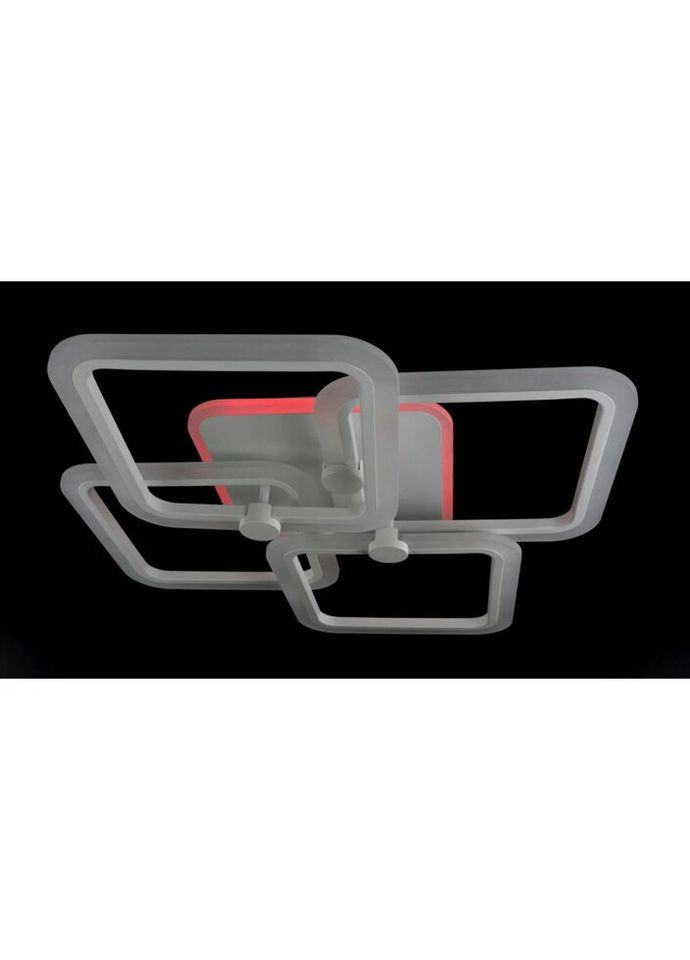 Люстра светодиодная потолочная LED светильник для квартиры на потолок лэд с пультом 25755 Белый 10х56х65 см. Sunnysky (324396596)