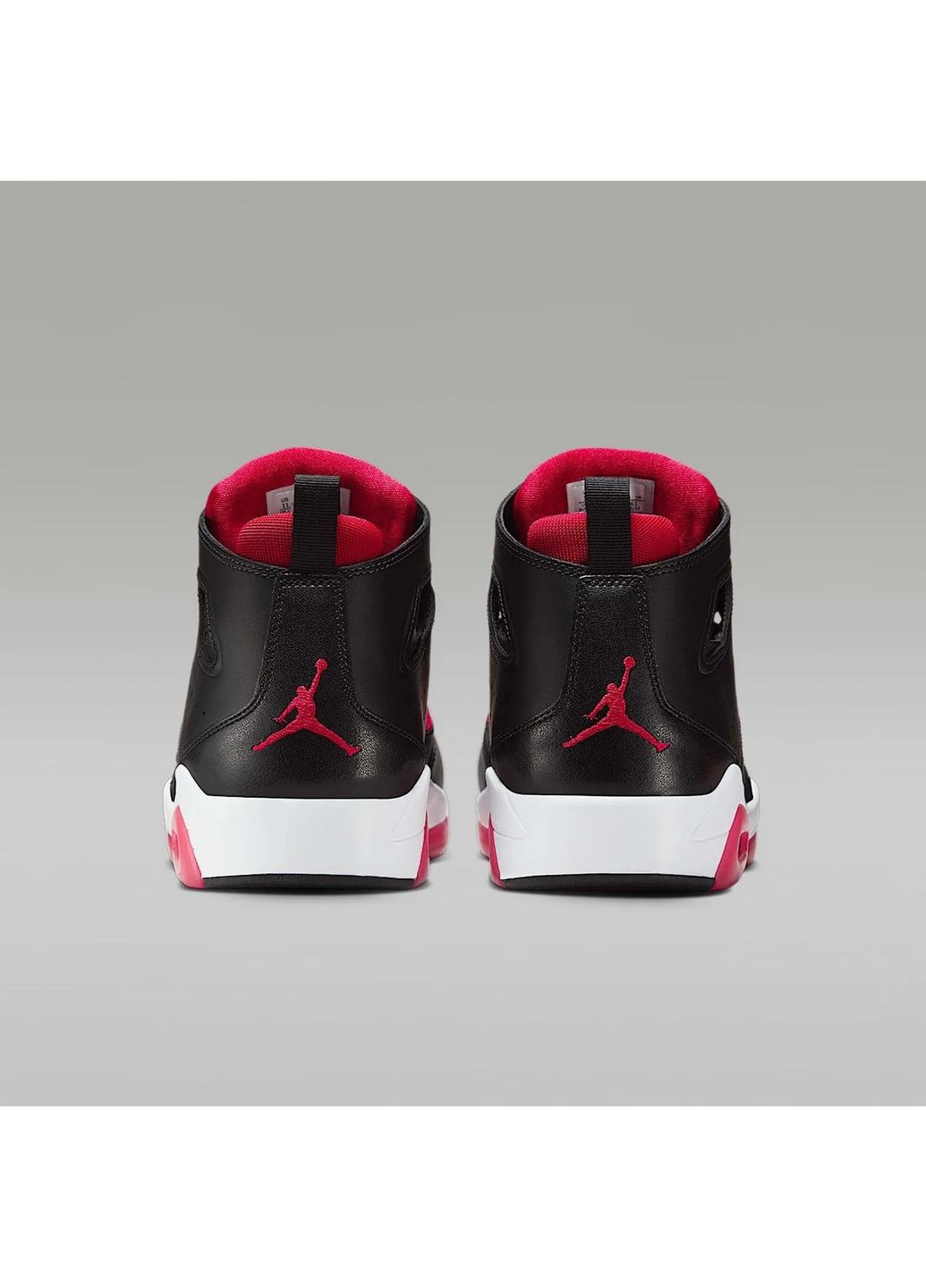 Чорні кросівки чоловічі fight club 91 black/red Air Jordan