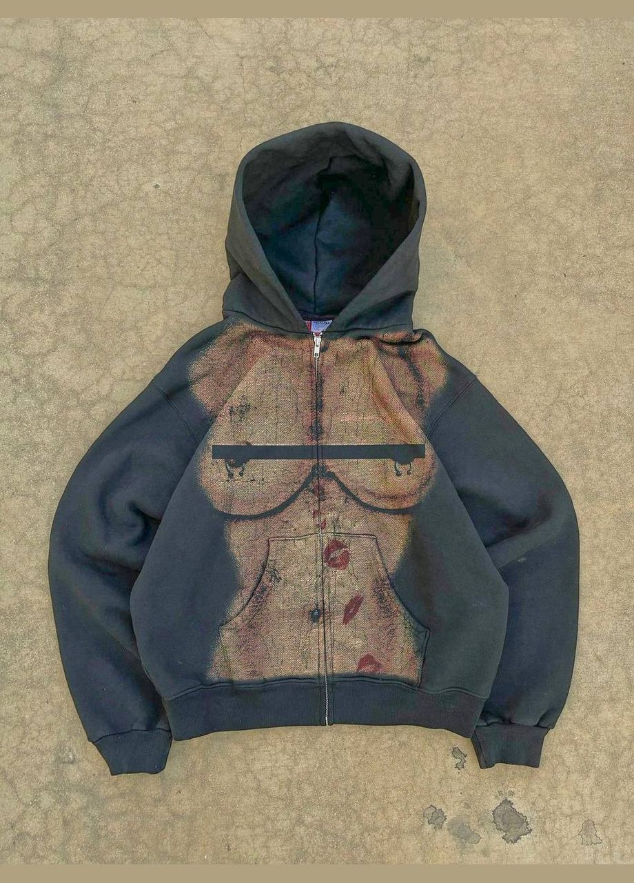 Стильный тощий UNISEX на молнии Adelante (322265856)