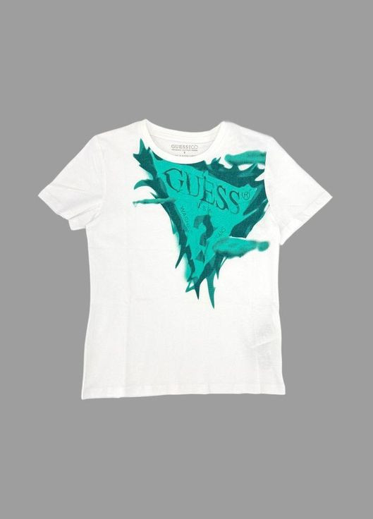 Біла демісезонна футболка guess, арт. l5gi20k8hm4 g011, 122-128 см, 7-8 років GUESS KIDS
