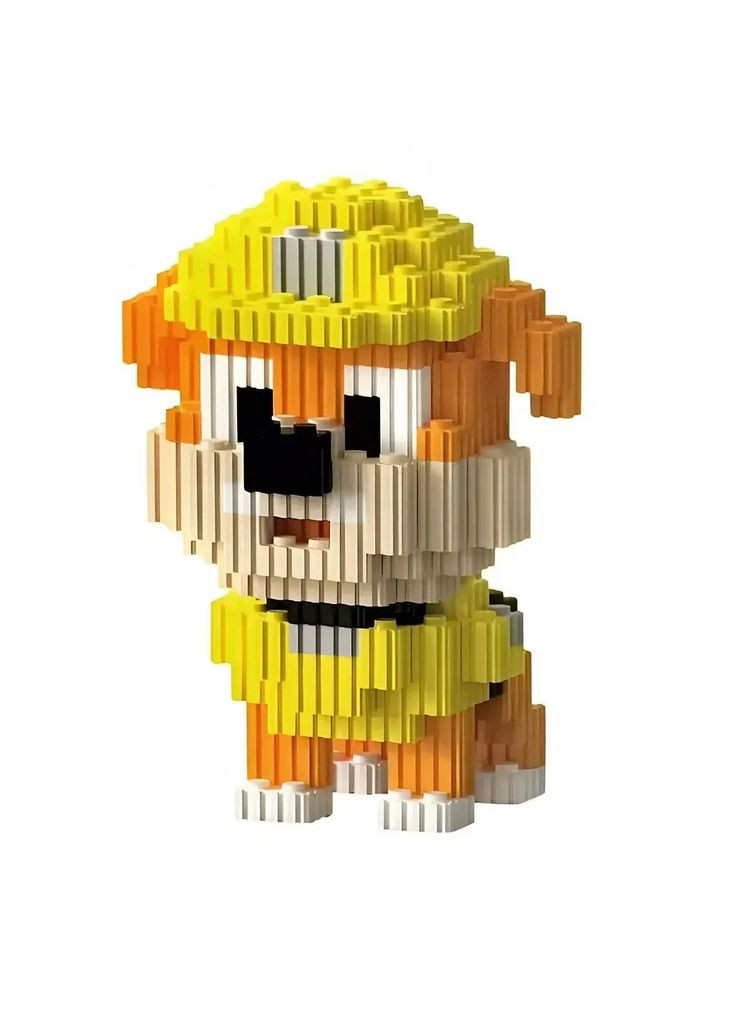 Конструктор PIXEL BUILDING BLOCK 3D Щенячий патруль Кріпиш 560 ел (WWD-05) MFC (364113226)